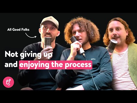 An interview with All Good Folks: Life-changing moments & advice for creators
