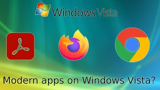 Running modern apps on Windows Vista?