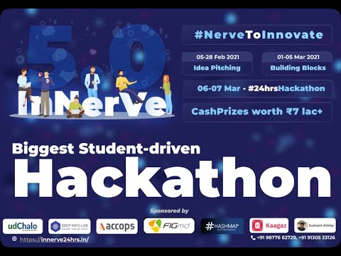 INNERVE 5.0 HACKATHON COMPLETION | BIGGEST STUDENT-DRIVEN HACKATHON | OSS CLUB , AIT