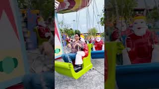 Aanya or Mumma Ne Ki Santa Helicopter Ki Riding