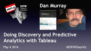 Doing Discovery and Predictive Analytics with Tableau