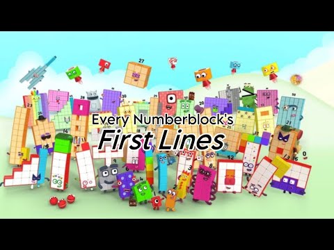 Numberblocks: Every Numberblock’s First Lines