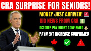 CRA Just Surprised Seniors! CPP and OAS October 2025 Payment Update!