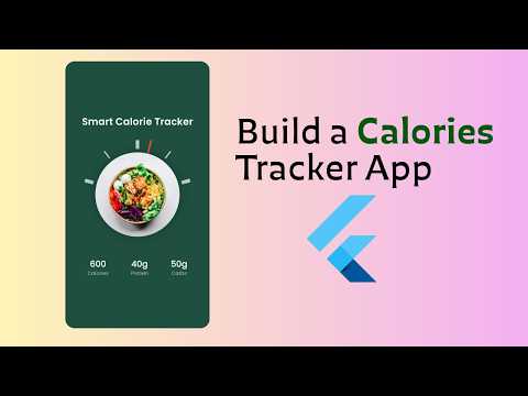 Build Calorie Tracker App UI in Flutter | Mobile UI Design