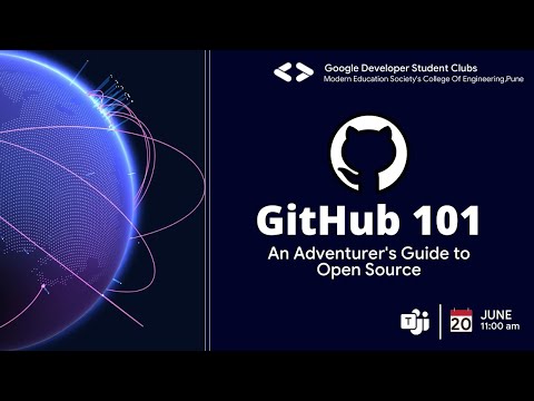 GITHUB 101: An Adventurer's Guide to Open Source | DSC MESCOE