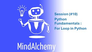 Python for Beginners (#10) : For Loops in Python #pythontutorial    #pythoncourse