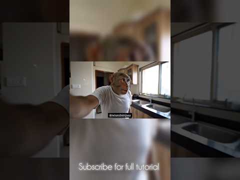 How to Make Viral Monkey Vlogs Using FREE AI Tools 🐒✨ Read caption