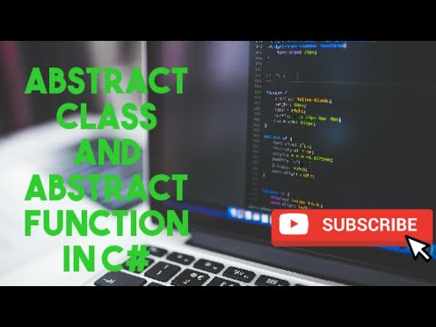 Abstract Function And Abstract Class In C#