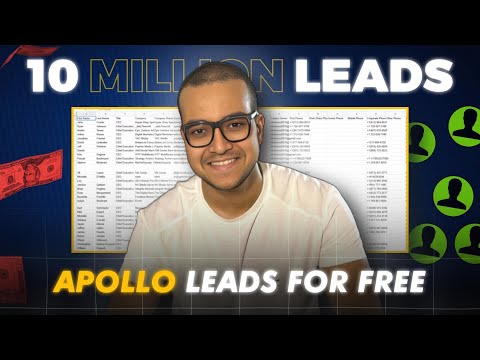 How to scrape Apollo leads for COMPLETELY free (STILL WORKING 2024)