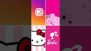 💗 Famous PINK Logos as Motion Graphics #animatedlogo #logoanimation  #logoanimationideas #logo