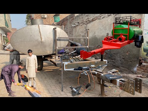 Tractor Water Tank 5000L Making Complete Process in Pakistan