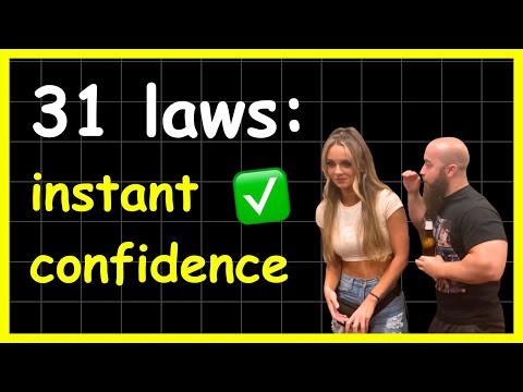 31 tips to INSTANTLY become confident