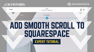 Guide: Add Smooth Scroll to Squarespace Website