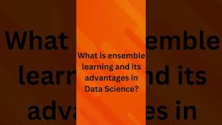 Ensemble Learning #quiz #python#pycoders