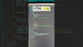 HTML code vs CSS