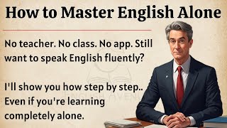 How to Master English at Alone || Graded Reader || Speak English naturally and confidently ✅️