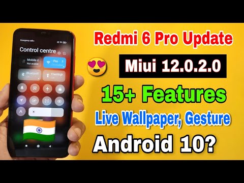 Redmi 6 Pro miui 12.0.2.0 new update | 15+ Hidden features | Redmi 6 pro miui 12 update features