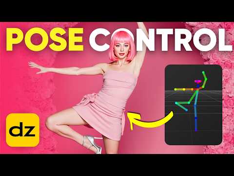 How to FINALLY Get Perfect AI Character Poses Every Time | Dzine AI Tutorial