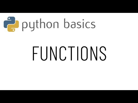 Python basics - Functions