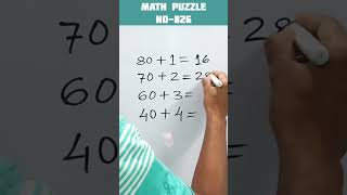 #maths #mathlogic #mathbrainteaser #mathstricks #mathemagic #mathproblem #tricks #mathslogic