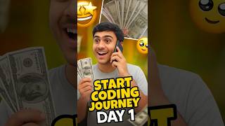 🚀 Start Coding Journey Day 1 💻🔥 | #Coding #Programming #Day1