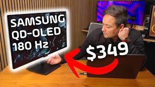 $349 🤯 QD-OLED, 180Hz ✅ Samsung 27” Odyssey OLED G5 (G50SF) Review LS27FG500SNXZA