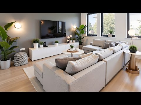 Trending Living Room Ideas 2025 | Modern Sofa Setups, TV Wall Units & Cozy Interior Design