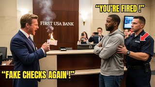Bank Manager Burns Black Man’s Check — Unaware He Owns the Bank
