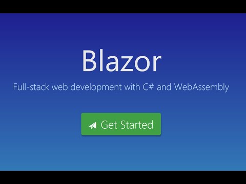 Blazor - Building Browser Based Apps in .NET