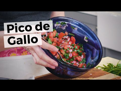 Easy Fresh Pico de Gallo Recipe