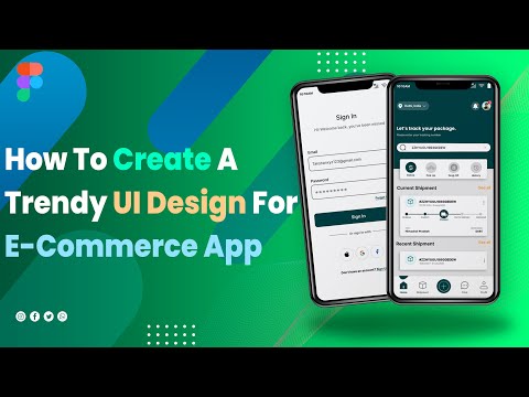 How To Create A Perfect E-Commerce UI Design |Tutorial|  Figma Design #ui