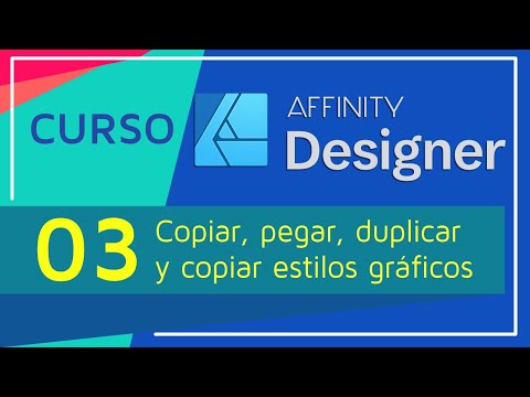 Curso Affinity Designer  2020 en español   Copiar, pegar, duplicar y clonar