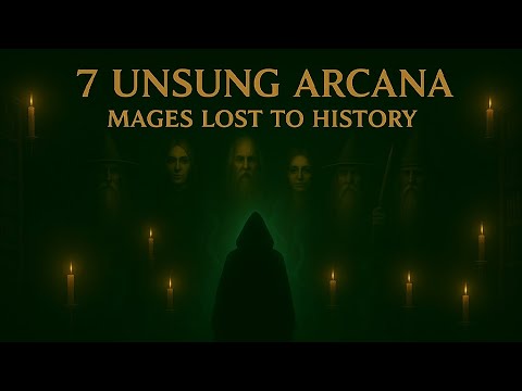 Seven unsung Arcana - Mages Lost to History #MagicLore #FantasyHistory #ForgottenMages #harrypotter