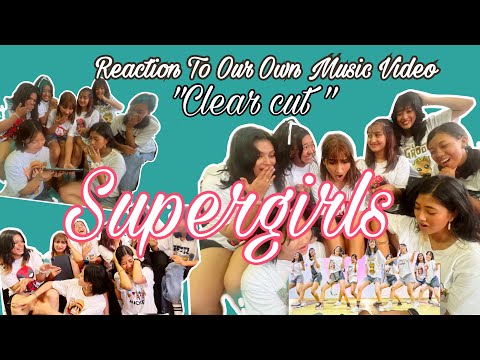 Reaction to “clear cut “ official mv ft.supergirls❤️ #supergirls #thecartoonzcrew #cartoonzcrewjr