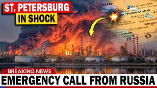 🚨 RUSSIA RED ALERT: Moscow Panics as Ukraine BLASTS Main Oil Lab on St. Petersburg