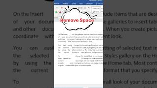 Effortless Space Removal in MS Word: Mastering the Art of Text Formatting