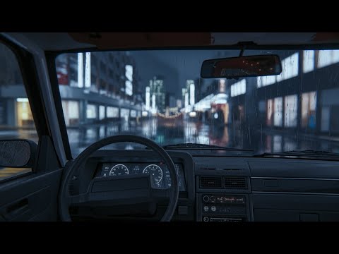 🚗✨ "Sunday Drive in Tokyo 🌃 | 10 Hours of Relaxing City Pop 🎶 | 4K Urban Dreamscapes" ✨🚗