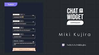 Livechat CSS Showcase | Miki Kujira