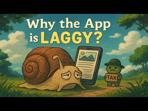 🎭 Why is the app lagging?