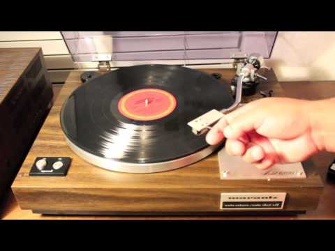 MARANTZ 6100 33rpm Demo Test.