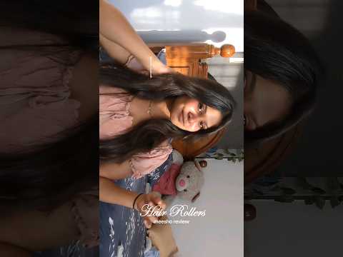 Meesho hair rollers| watch full video