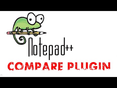 How to download, install and use Notepad ++ compare plugin to compare different files.