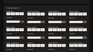 💻 My First Website Project - Zenetic | Fitness & Meal Planner