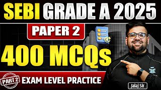 SEBI Grade A 2025 Paper 2 Revision Classes | Free MCQs for SEBI Assistant Manager Exam