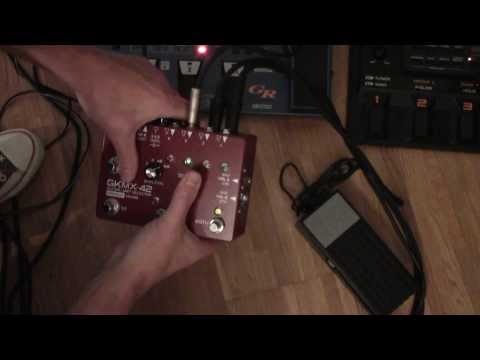 GKMX-41 and GKMX-42 GK Guitar Switcher / Roland GR/VG Synth switcher