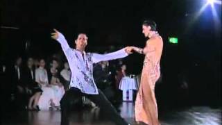 Bryan Watson and Carmen Vincelj Dance Rumba