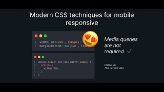 Modern CSS Min-Max Function | Myanmar | The Perfect 404