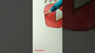 I draw the symbols of YouTube and TIK Tok 😛😎 #phonkmusic #remix #music SUBSCRIBE AND LIKE