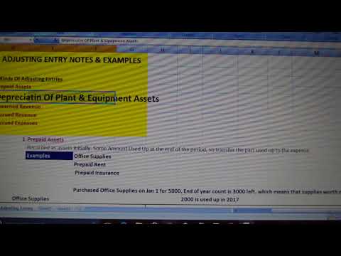Adjusting Entries - Explained with Examples