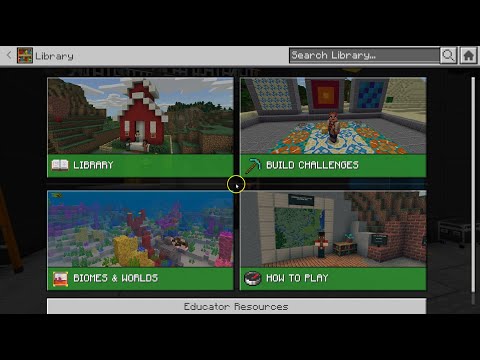 How to Use Premade Worlds in Minecraft Education + Resource Links!